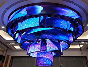 佛山五星級酒店P2.5室內LED異形屏