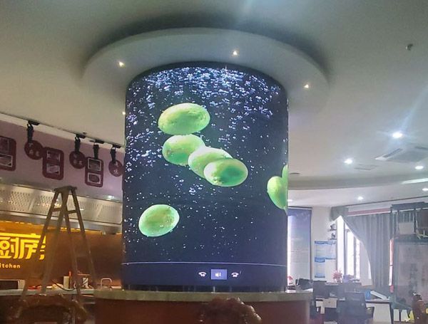 北京室內P2.5圓柱屏
